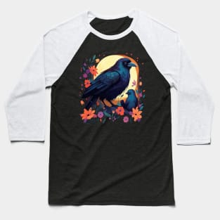 Crow Mothers Day Baseball T-Shirt